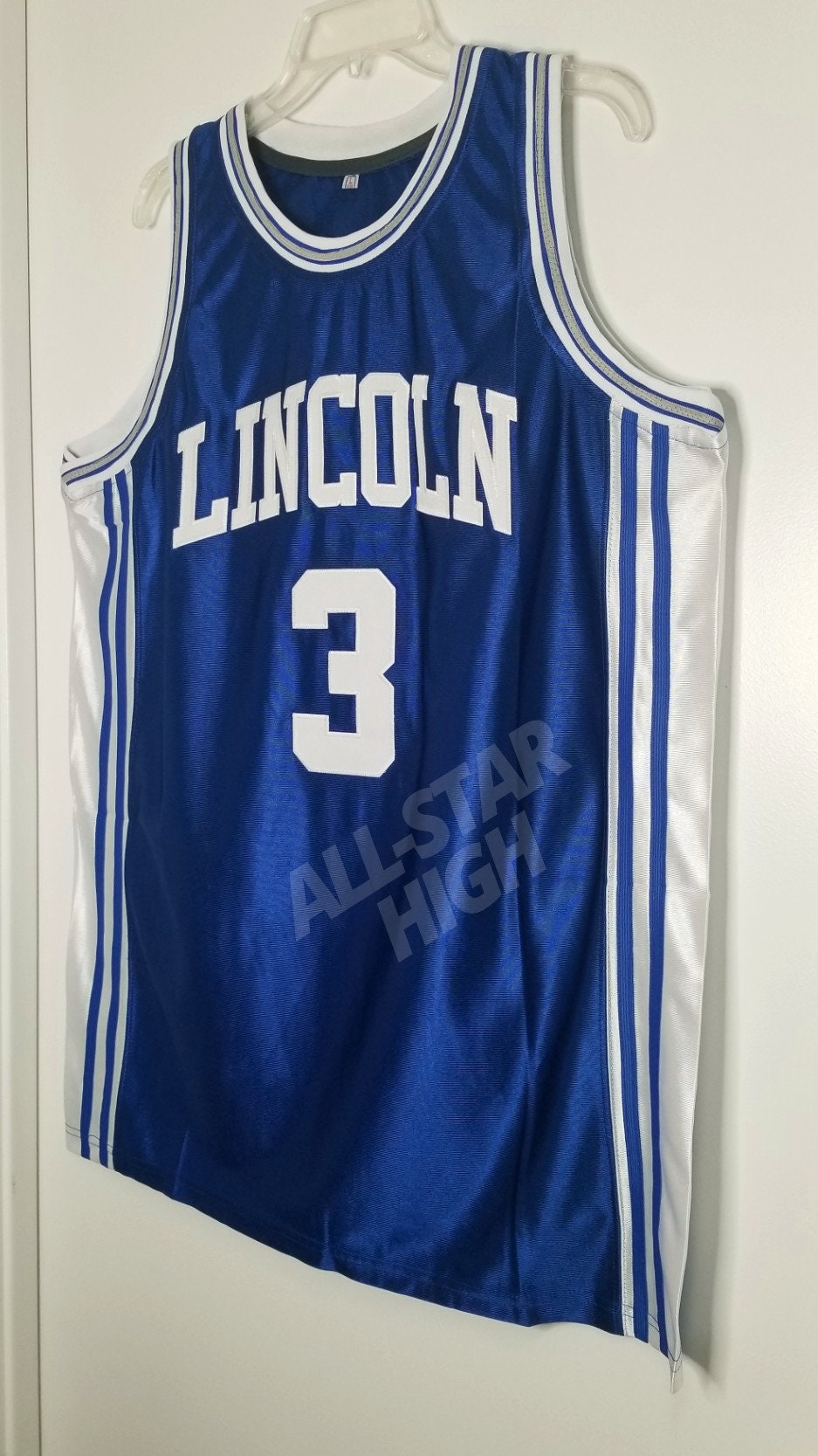 Stephon Marbury Lincoln High School Basketball Jersey Sewn White