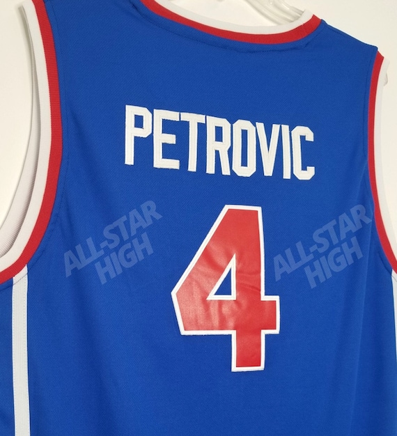 Drazen Petrovic Jerseys, Drazen Petrovic Shirts, Basketball Apparel, Drazen  Petrovic Gear