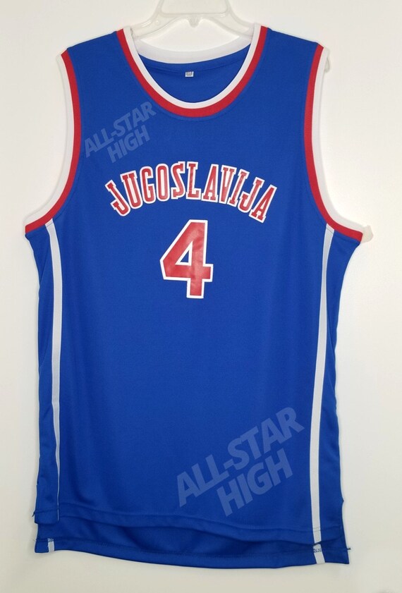 Yugoslavia basketball clearance jersey