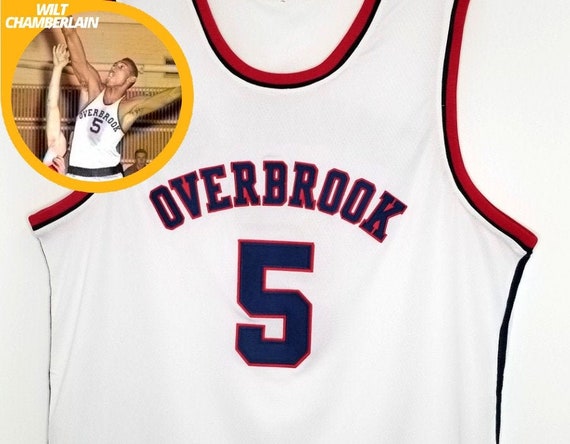 wilt chamberlain overbrook jersey