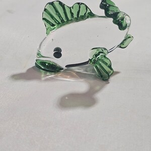 vintage glass hand blown murano fish miniature