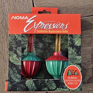 Noma Bubblelite replacement bulbs 2 new