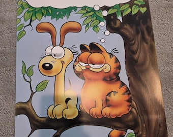 Vtg NOS Argus Poster 1978 Garfield & Odie It's amazing what one can accomplish