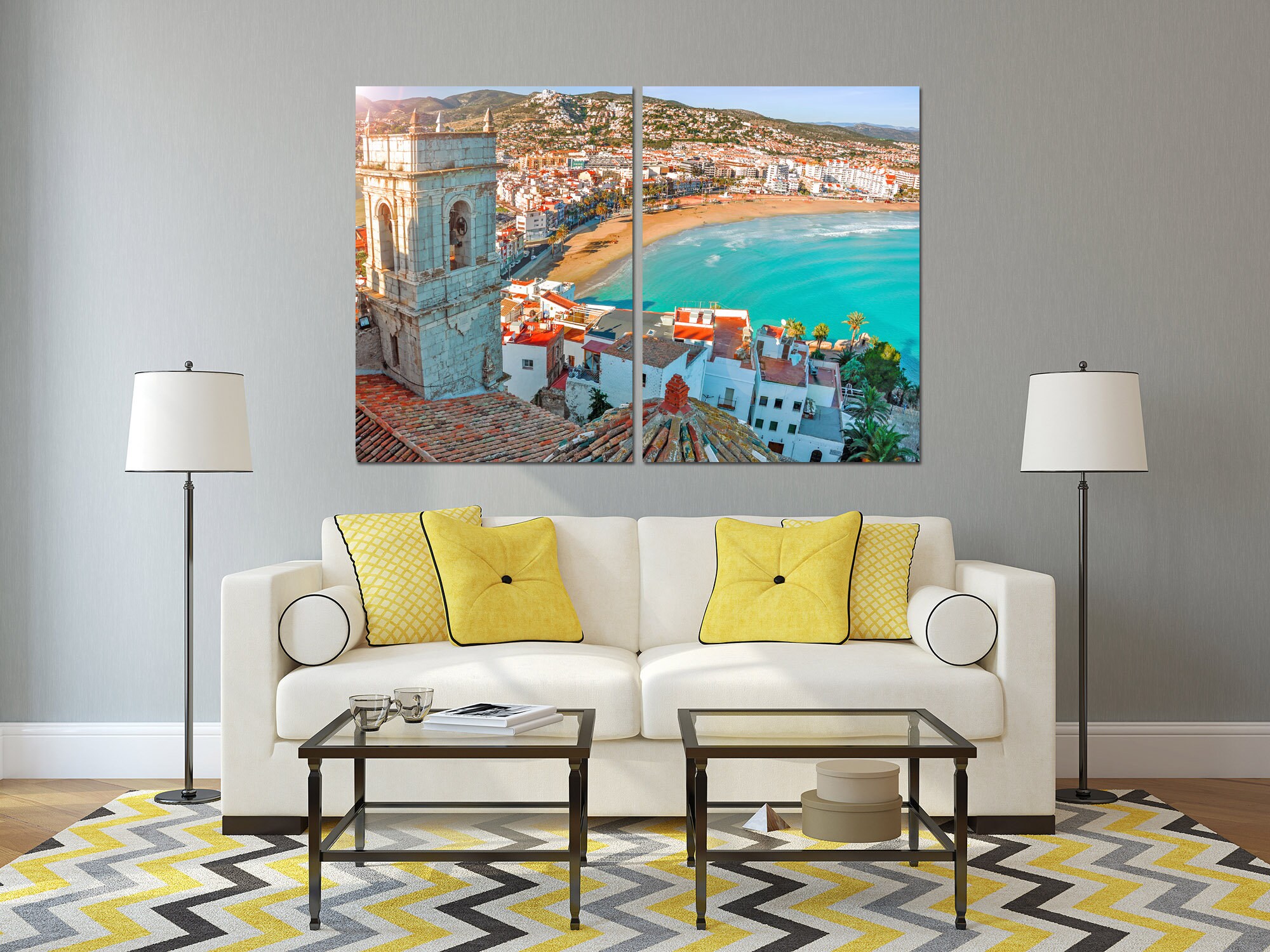 Valencia Artwork Spain wall art Spain decor Spain Art Etsy