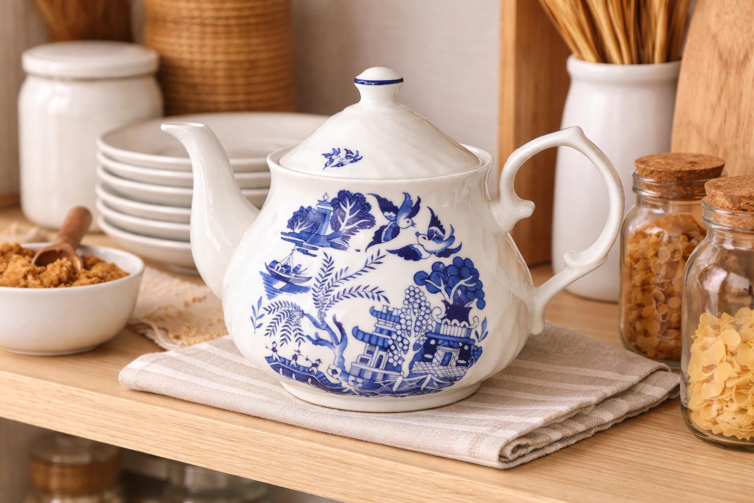 Blue Elephant Teapot - Etsy