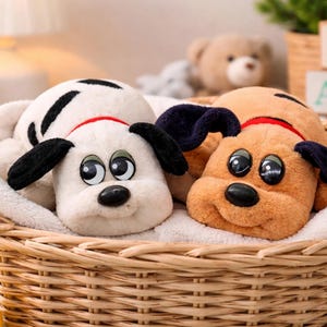 1980's Tonka Pound Puppies Newborns stuffed dogs
