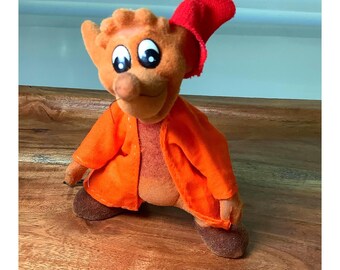Vintage Disney Cinderella Jaq Mouse Plush Figurine