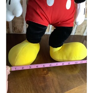 1990s Walt Disney World Mickey Mouse Plush , Large Vintage Park Exclusive Style Collectible bild 3