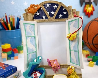 Whimsical 3D Picture Frame – Sweet Nursery & Children’s Room Decor (4x6)