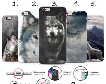 Wolf moon fantasy wild dog wolves Samsung S10 Case