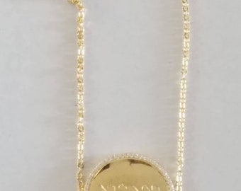 Bracciale Ima/Mamma in argento sterling - Regalo di gioielli ebraici