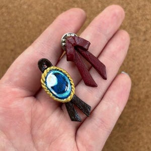 BSD Stray Dog | Anime Pin/Brosche Handgemachtes Ton passendes Pin-Set!