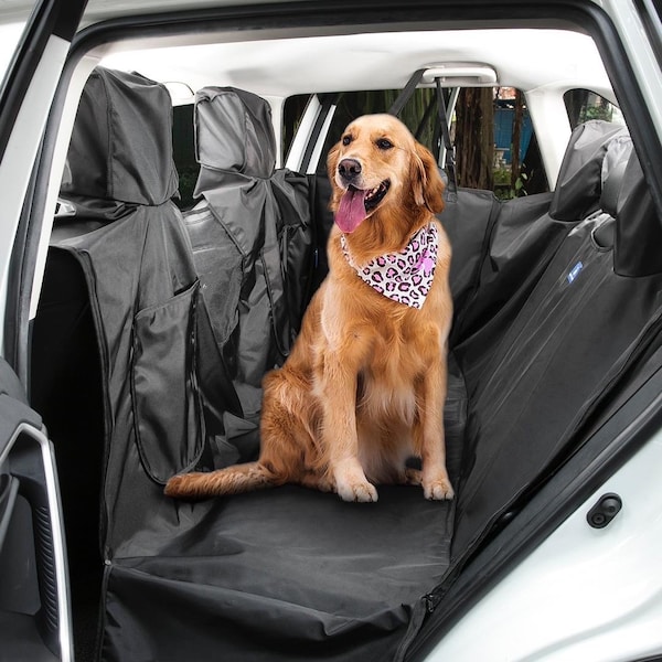 Dog Car Seat Cover | Pet Seat Cover | Seat Covers For Vehicles | Waterproof Car Bench Seat Cover | Vehicle Seat Protector | Dog Travel Mat