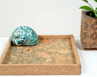 Cork Decor Tray, Cork Serving Tray, Cork Products, Serving Trays