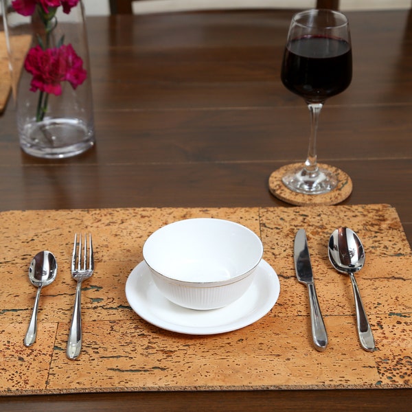 Cork Placemats Etsy
