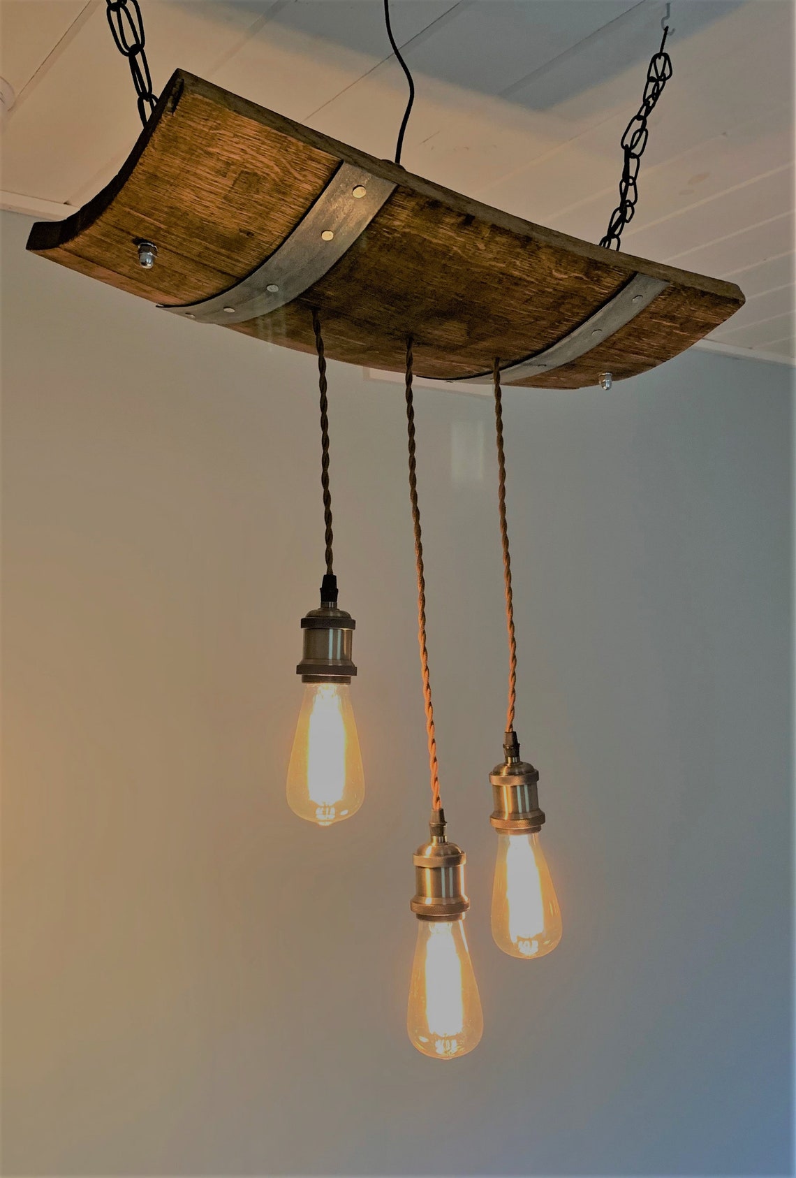 Wine Barrel Chandelier - Etsy