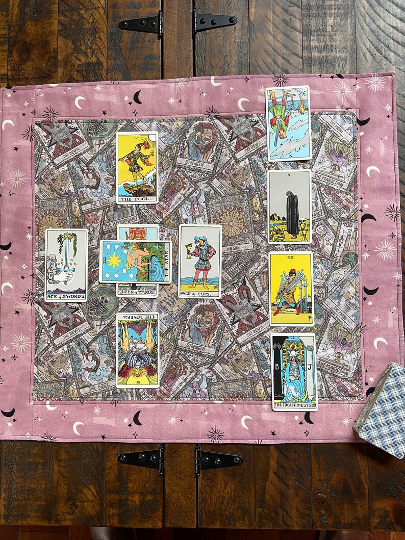 Fools Mat Quilted Tarot Card Table Mat - Etsy