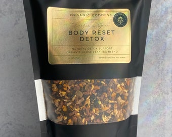 Turmeric & Spice - Detox Tea - Organic Herbal Loose Tea Blend - Vegan - Caffeine Free - Hand Blended