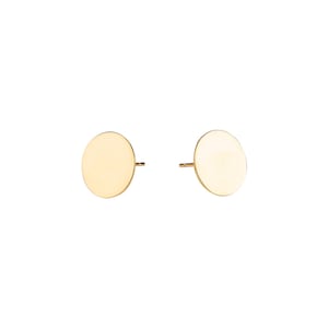 LUUK LIFESTYLE Facil Earrings beautiful, filigree earrings made of silver in a timeless design in silver and gold