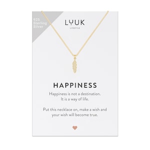 Minimalist Damen Silber Halskette mit Feder Anhänger, Geschenk für die Freundin, filigrane Silberkette, Glücksbringer, Verlängerungskette