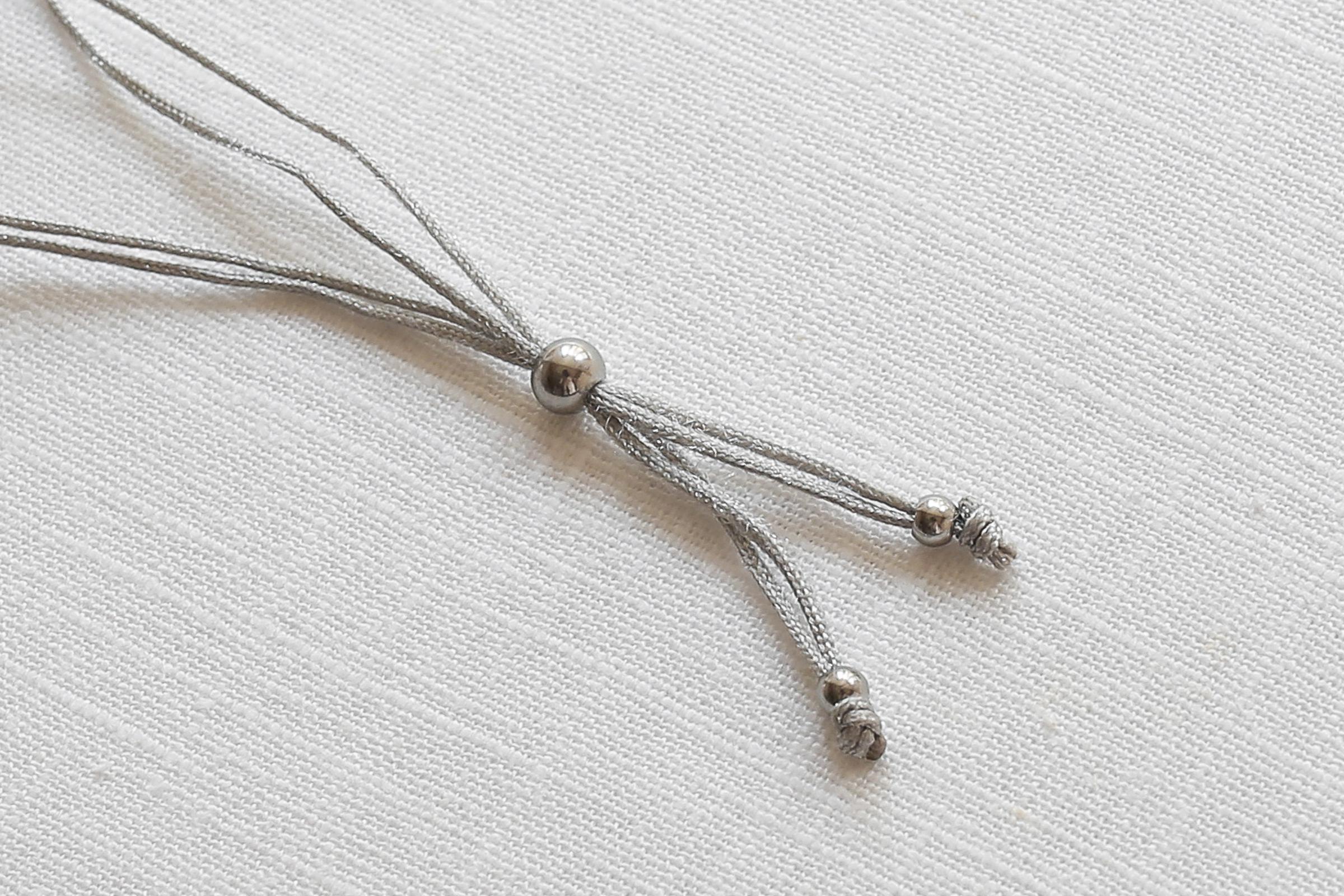Bracciale Braccialetto Catena Fatto A Mano All'uncinetto In Cotone Di Vari Colori Moda Gioielli Bijoux 2