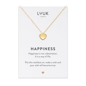 Sierlijke roestvrijstalen ketting met hart I harthanger, dameshartketting, waterdicht, cadeau voor vriendin, hartketting, liefdesieraden