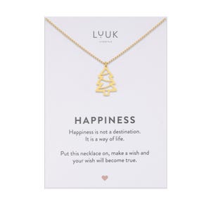 Filigree ladies necklace I Christmas tree pendant I Fir tree I Fir charm I Pine tree I Tree necklace I Friendship necklace I Birthday gift for women