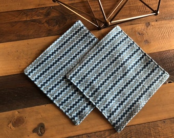 Napkin - Blue Stripe