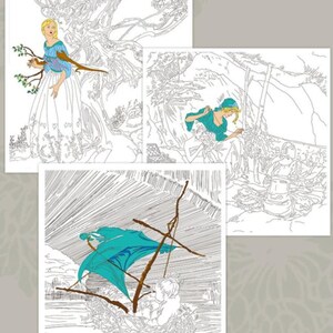 Arthur Rackham Coloring Book Arthur Rackham Coloring Book - Etsy