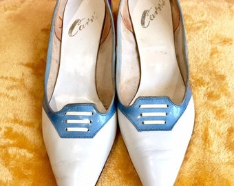 blue kitten heels uk