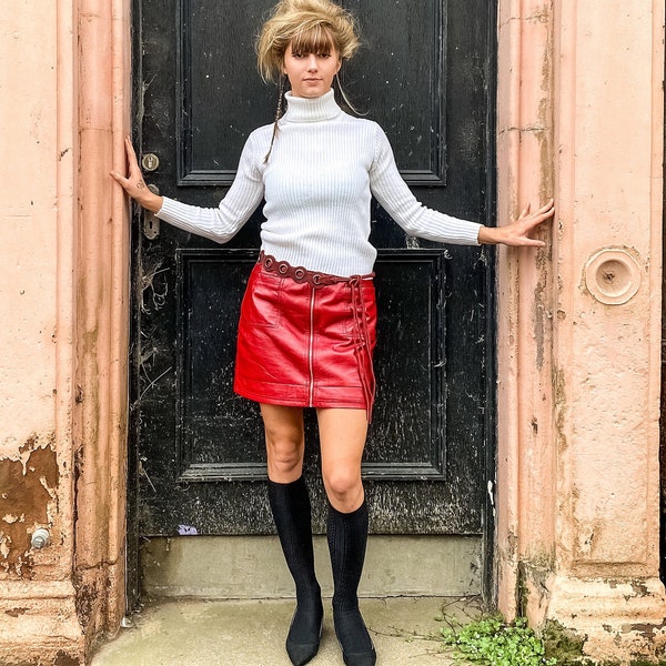 1960s Mini Skirt - Etsy UK
