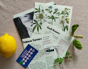 L'escargot Club, maandelijks recept Snail-Mail Club, abonnement van 3-12 maanden