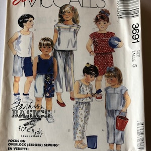 McCalls 3691 Size 5