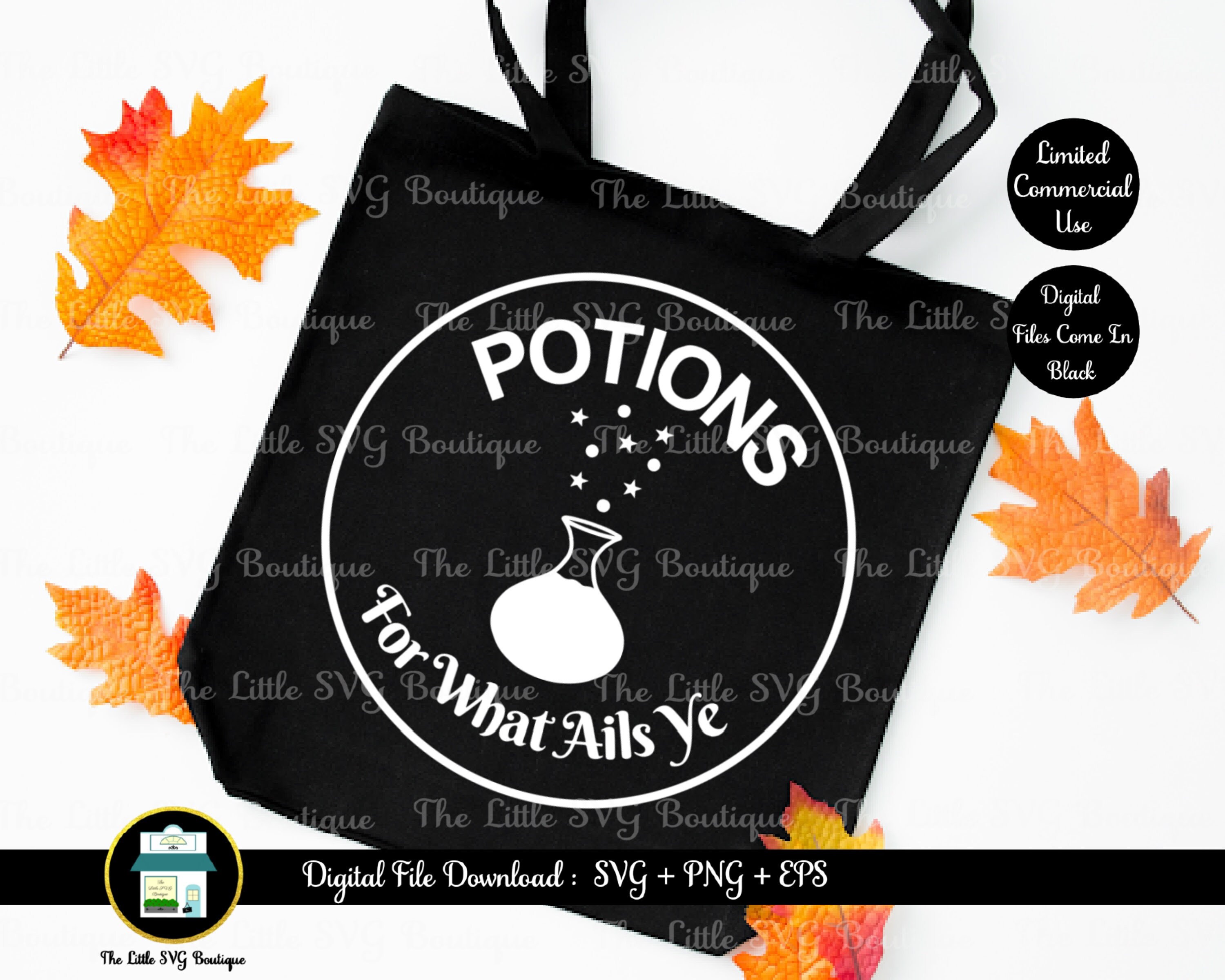 Potions Sign Digital File Svg Eps Png Cut File Design - Etsy UK