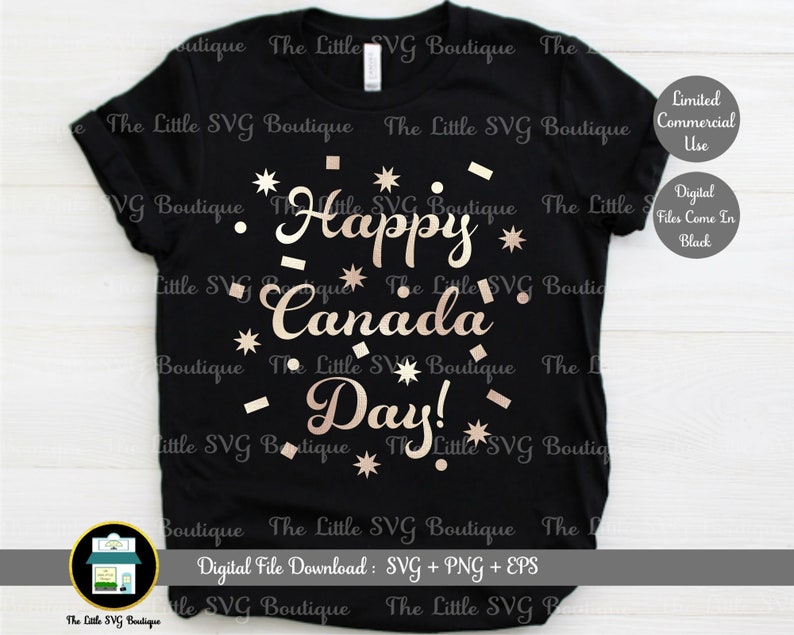 Download Digital File Instant Download Eps Svg Design Png Cut File Confetti Happy Birthday Canada Digital Drawing Illustration Vermontorganics Com