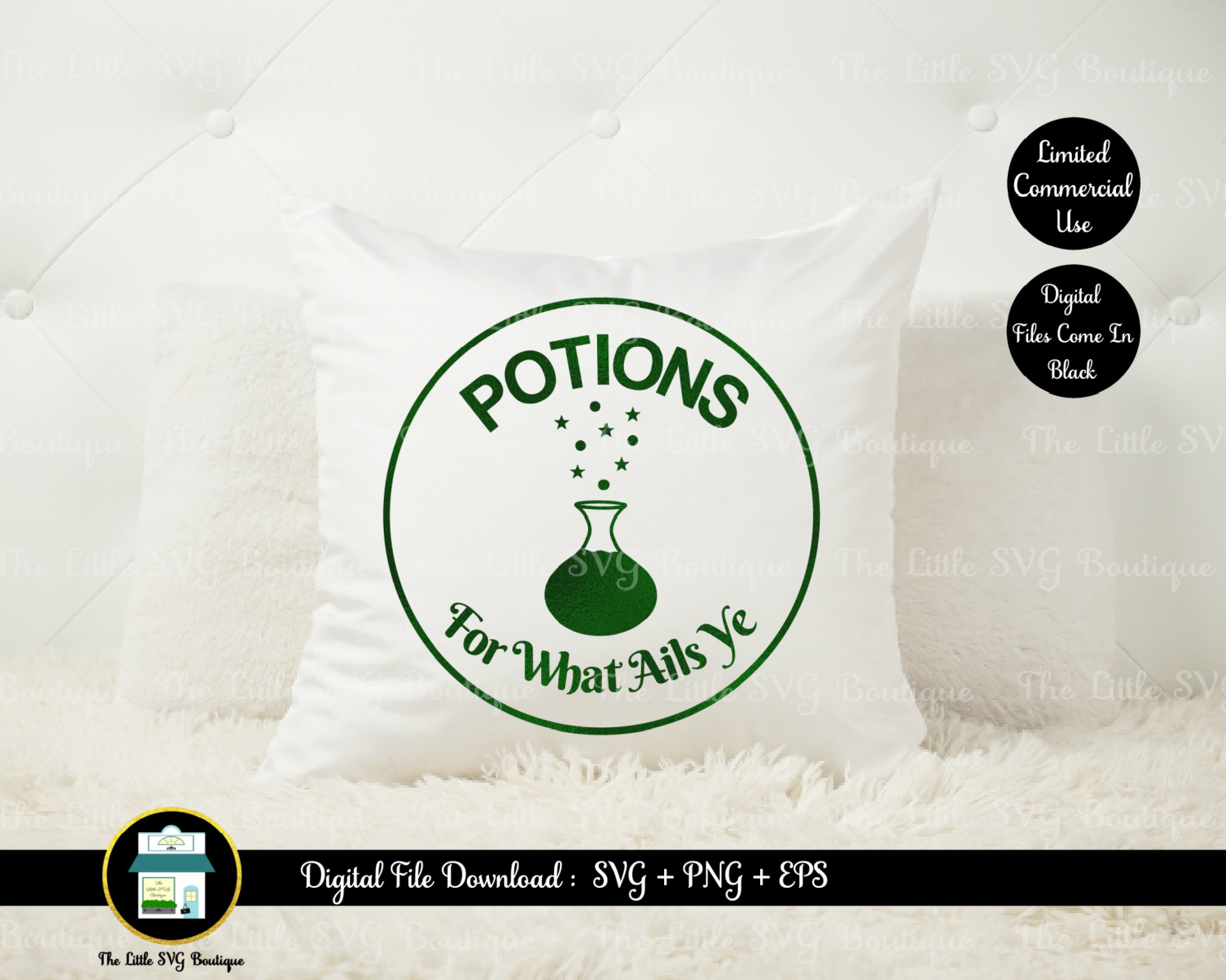 Potions Sign Digital File Svg Eps Png Cut File Design - Etsy UK