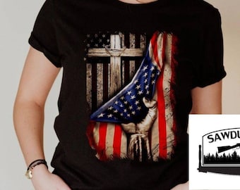 usa flag shirt