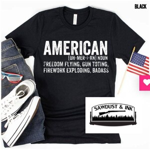 American Badass tshirt
