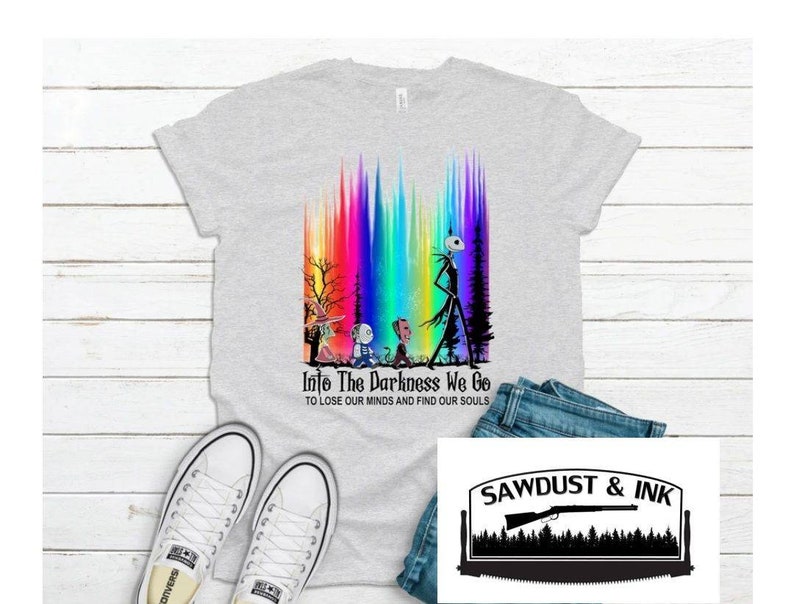 Into the darkness we go tshirt