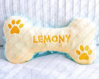 Personalized Dog Bone Toy with Squeaker