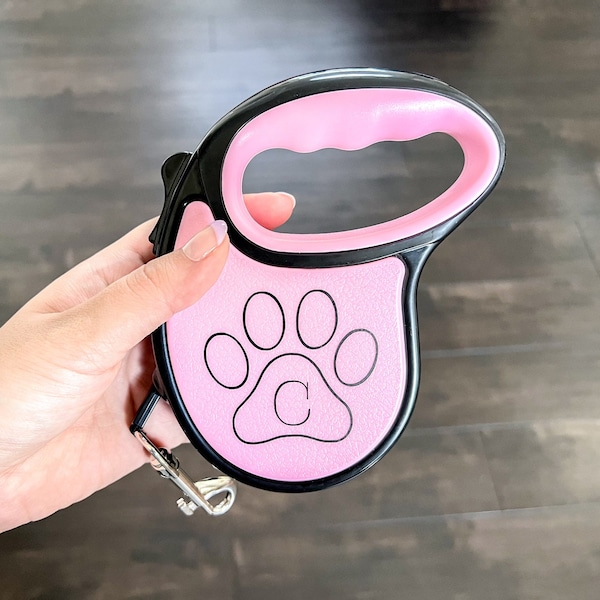 Personalized Retractable 5 Meter Leash, Dog Leash, Retractable Dog Leash, Personalized Leash, Retractable Pet Leash