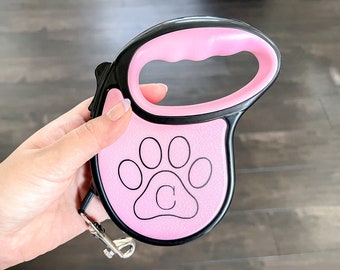 Personalized Retractable 5 Meter Leash, Dog Leash, Retractable Dog Leash, Personalized Leash, Retractable Pet Leash