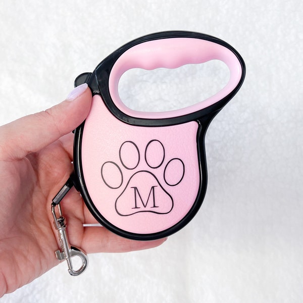 Personalized Retractable 3 Meter Leash, Dog Leash, Retractable Dog Leash, Personalized Leash, Retractable Pet Leash