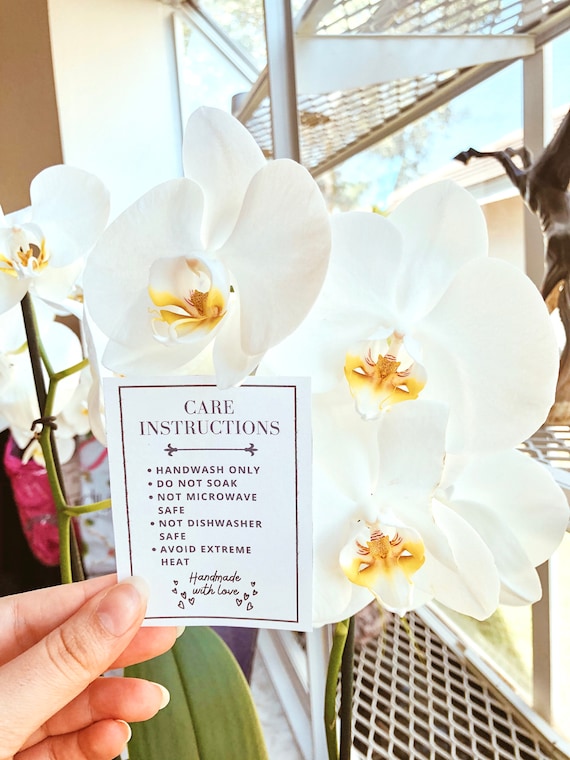 Digital Tumbler Care Card Template, Vinyl Cup Care Instructions, Cricut Compatible