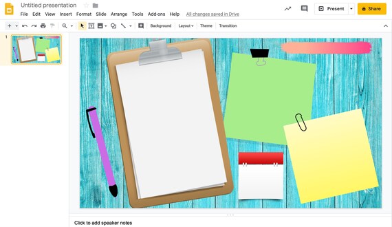Google Slides Daily Agenda Template Etsy