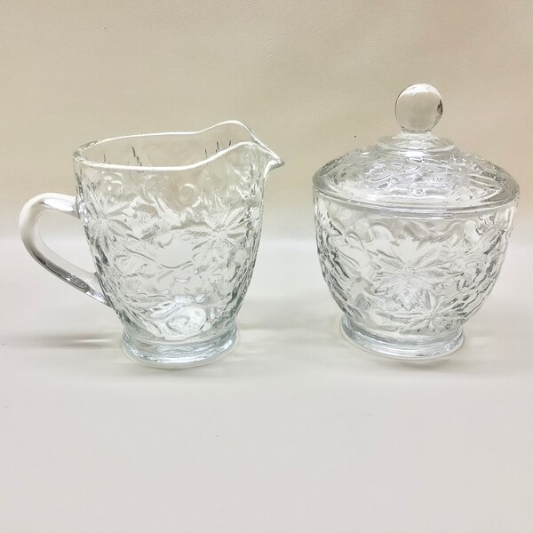 Princess House Sugar and Creamer Etsy