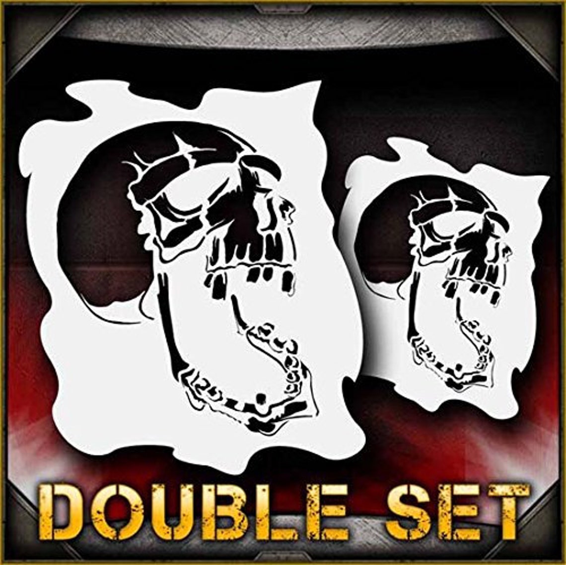 Rippler Airbrush Stencil Template Airsick 723810975114