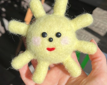 Needle Felt Sun
