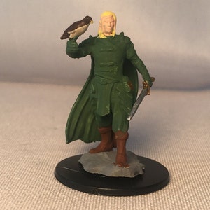 Elf Ranger Painted DnD Miniature/Elf Fighter Hand Painted Mini/Elf Cleric Painted Miniature/Half Elf Ranger/Human Ranger/Half Elf Fighter