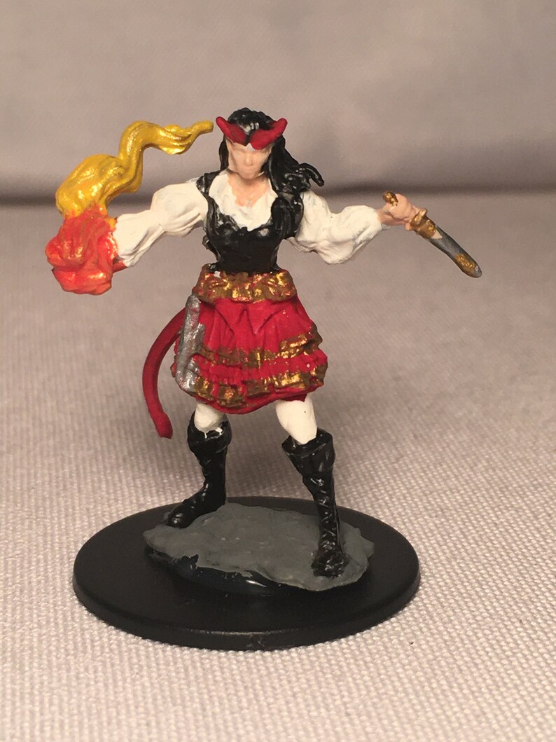 custom tiefling miniature
